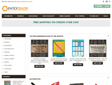 Tablet Screenshot of intotrade.com